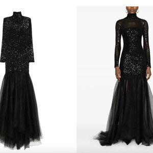 Sequined Mermaid Gown